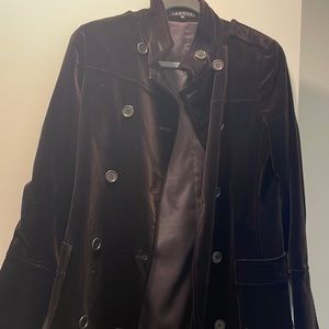 Velvet theory coat